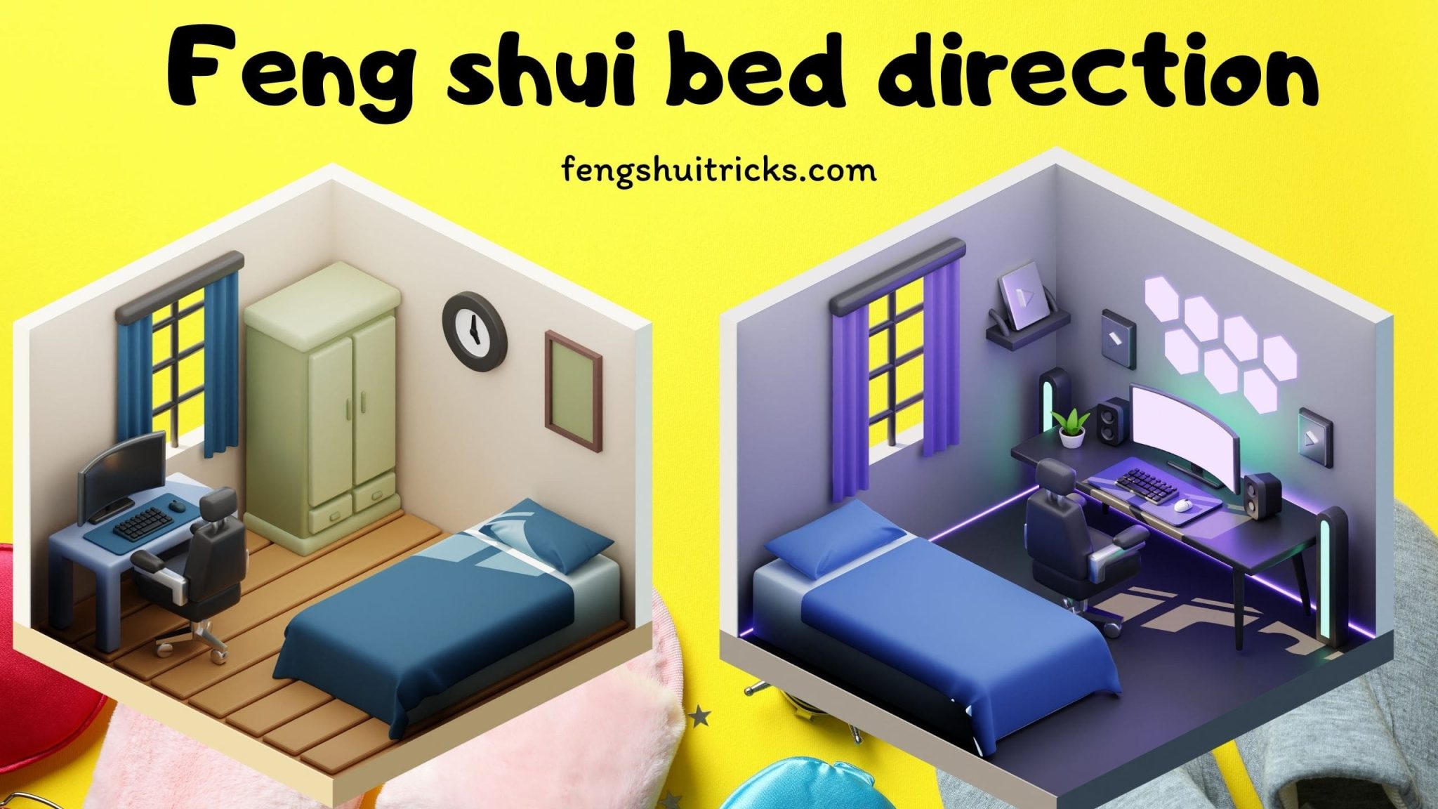 21 Feng Shui Bed Placement Tips For Health, Wealth + Luck