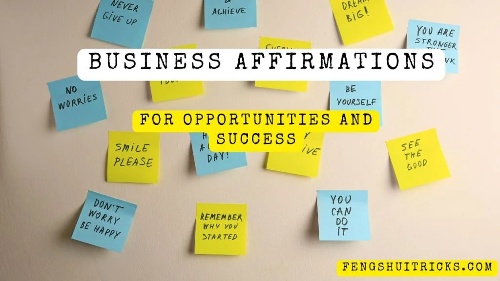 Business Affirmations for Attracting Opportunities and Success