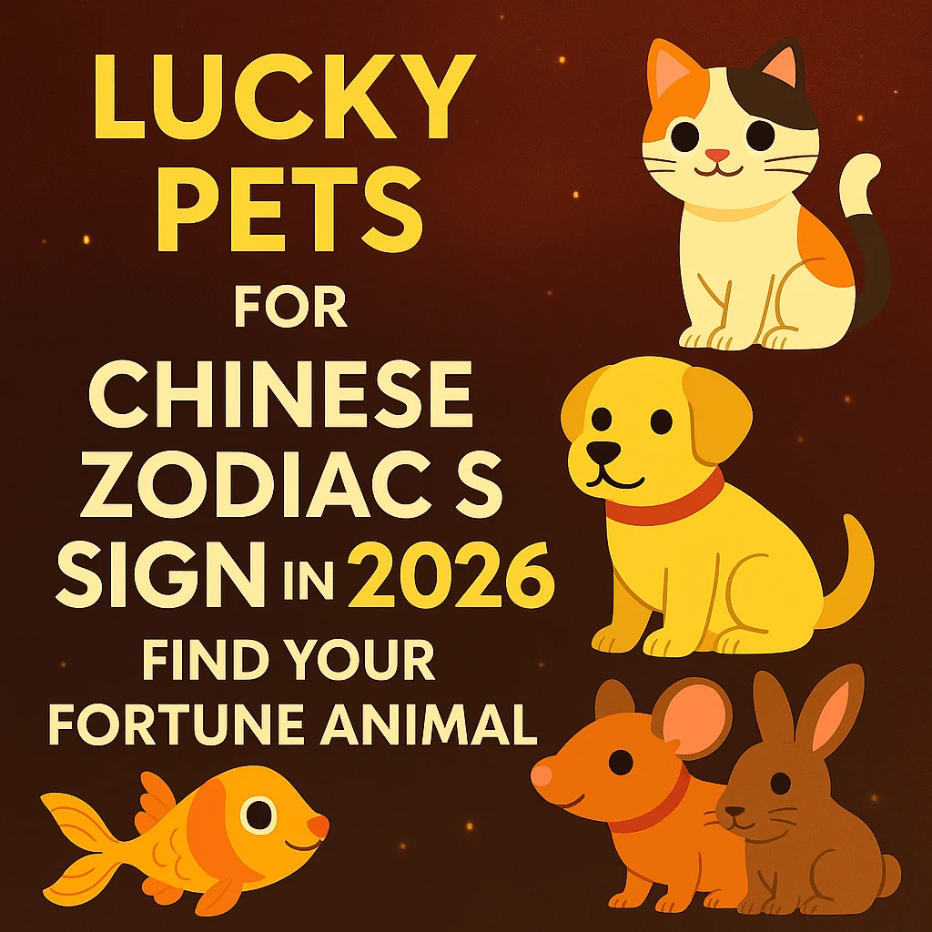 2026 Lucky Pets for Chinese Zodiac Sign 