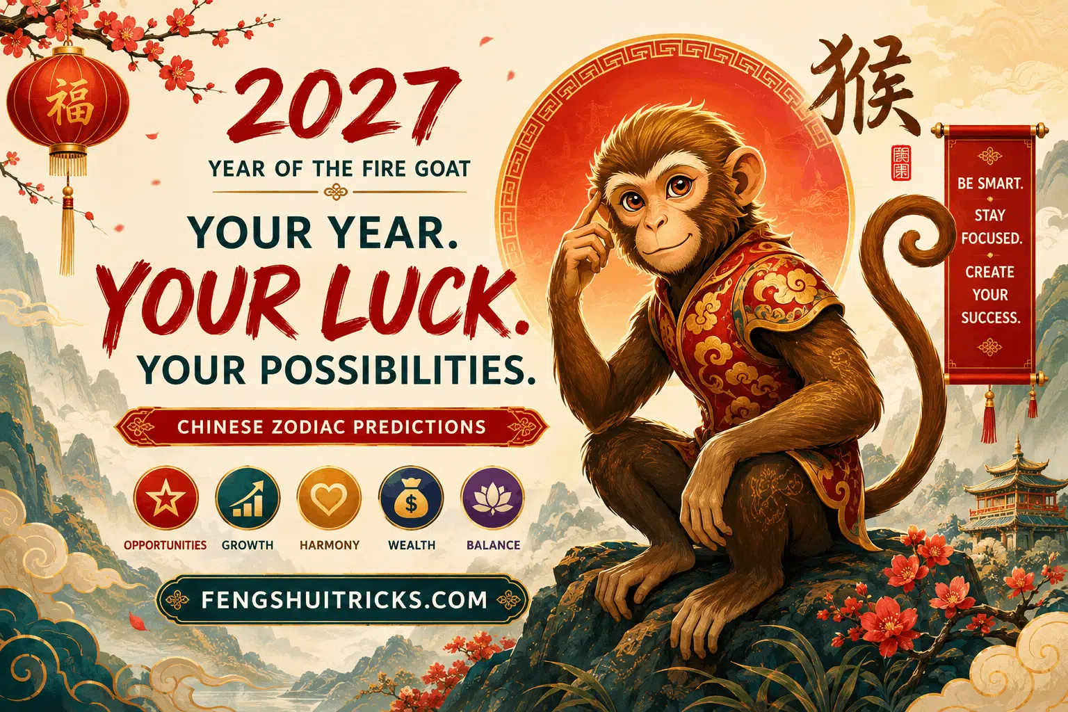 Monkey Chinese Zodiac 2027 Monkey Chinese Zodiac 2027