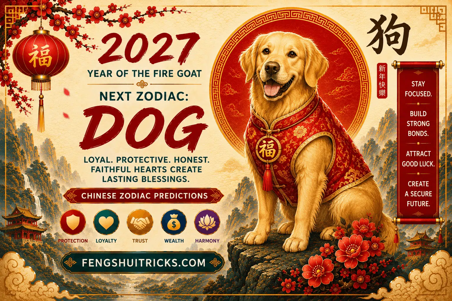 2027 Dog Chinese Zodiac Predictions