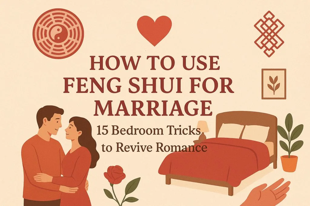 Feng shui tips for marriage luck