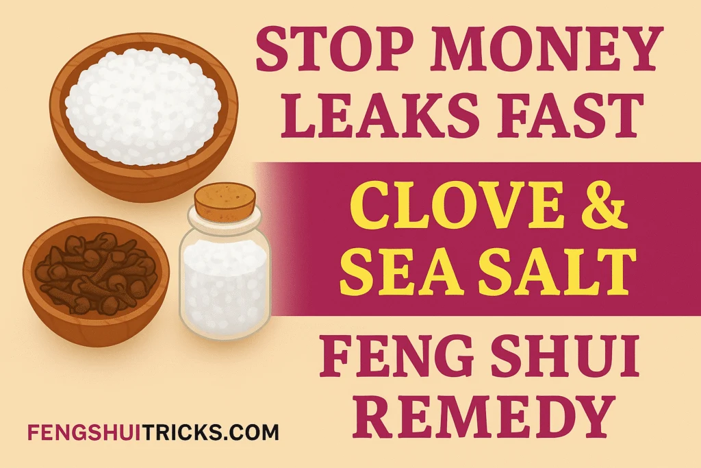 Clove and Sea Salt Combo Remedy