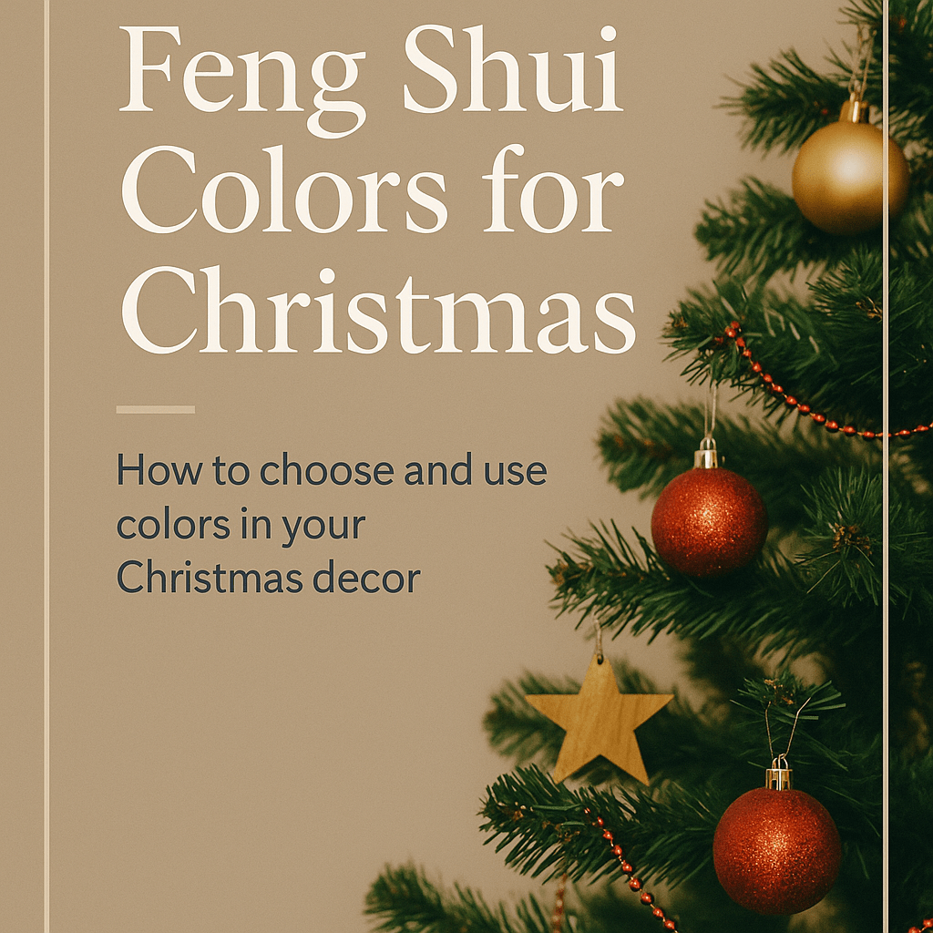 Christmas color trends Feng Shui