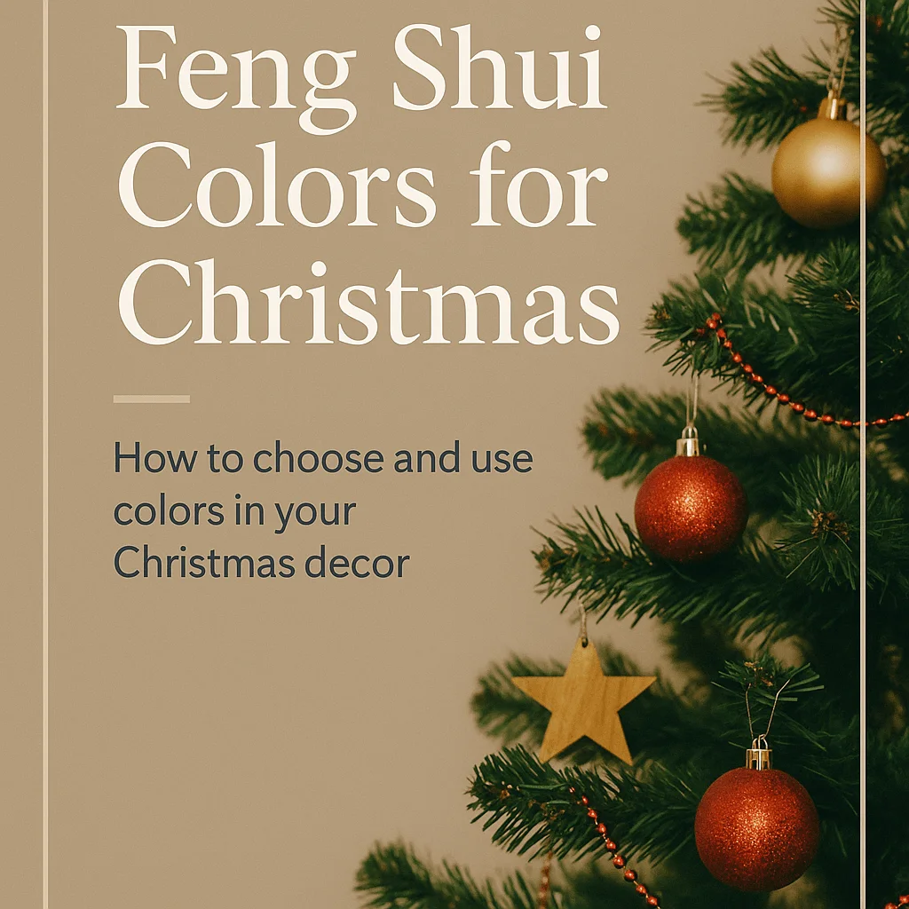 Christmas color trends Feng Shui