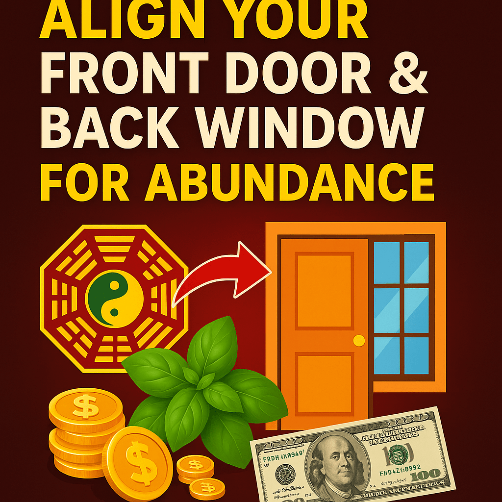 Front Door Facing the Back Window