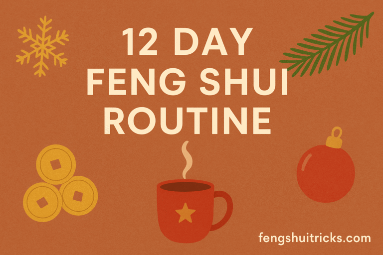 12 Day Feng Shui Routine