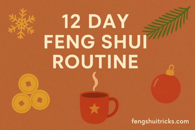 12 Day Feng Shui Routine