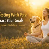 how pets help manifestation and positive energy