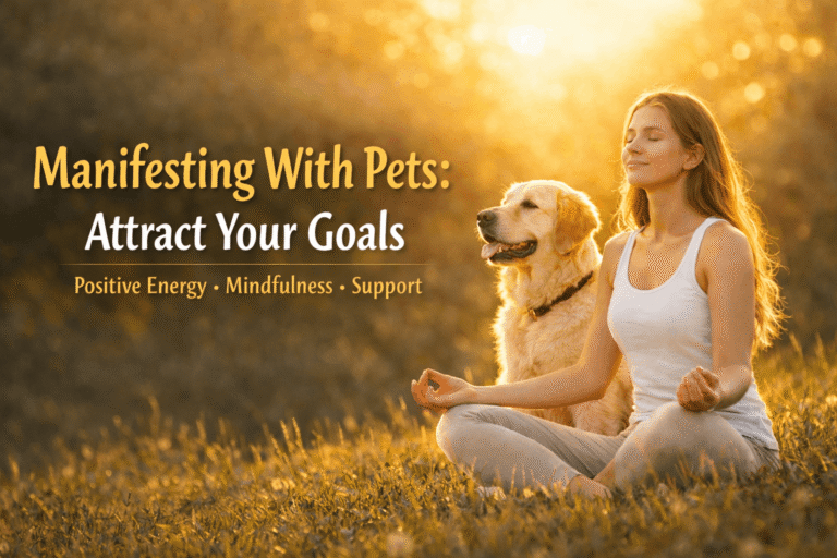how pets help manifestation and positive energy