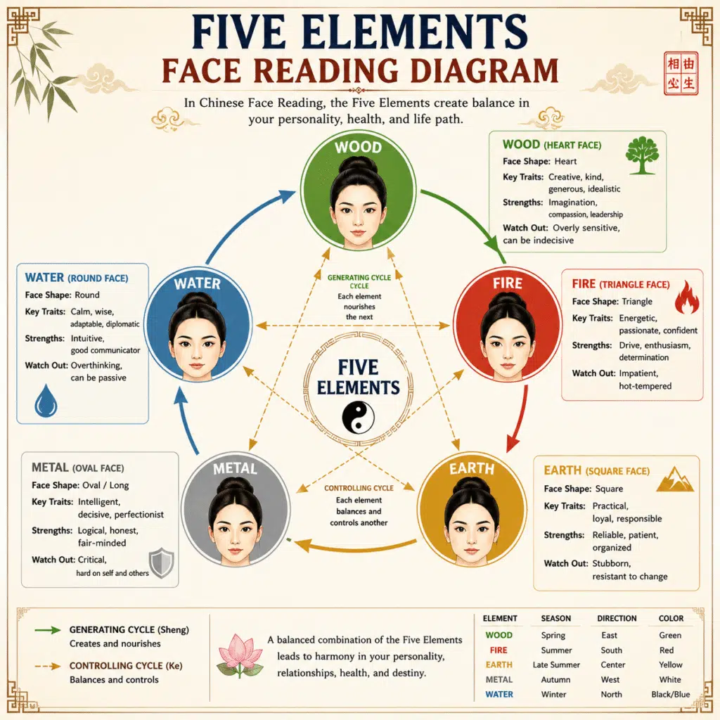 Five Elements Face Reading