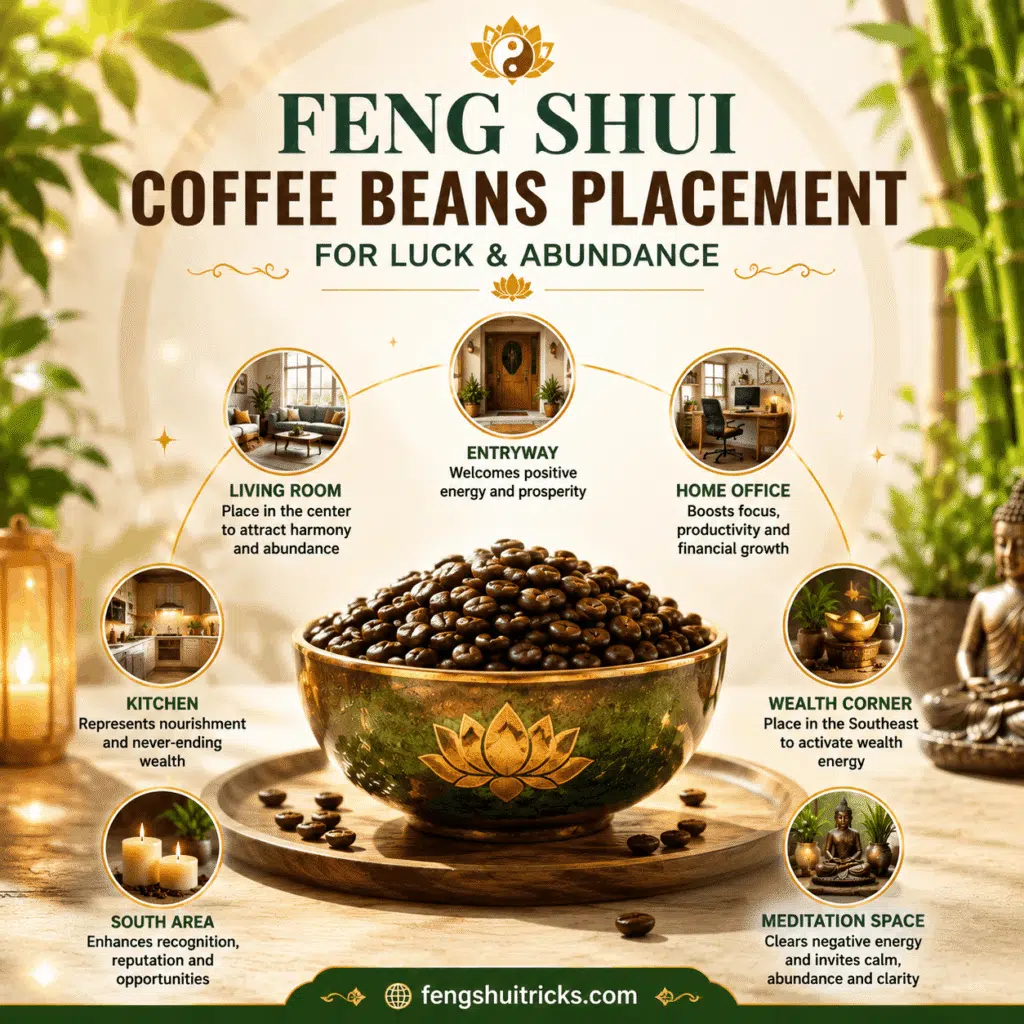 Coffee Beans For Wealth: 9 Feng Shui Placements Coffee Beans For Wealth: 9 Feng Shui Placements
