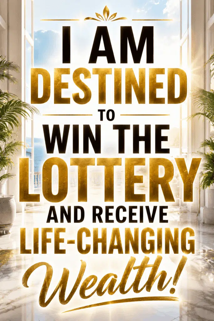 JACKPOT MINDSET AFFIRMATIONS JACKPOT MINDSET AFFIRMATIONS