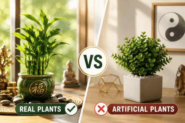 Real Plants vs Artificial Plants in Feng Shui Real Plants vs Artificial Plants in Feng Shui