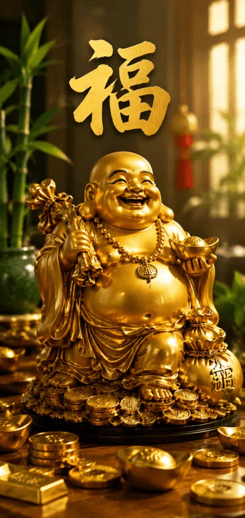 Laughing Buddha Placement For Wealth & Luck