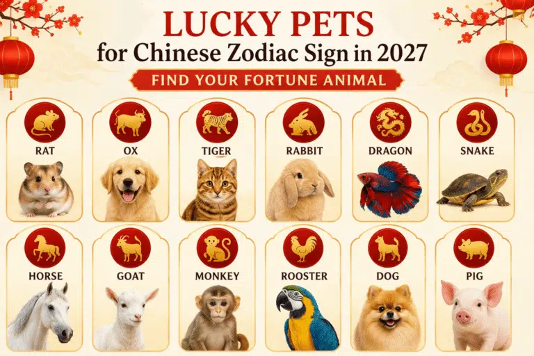 2027 lucky pets for Chinese zodiac sign