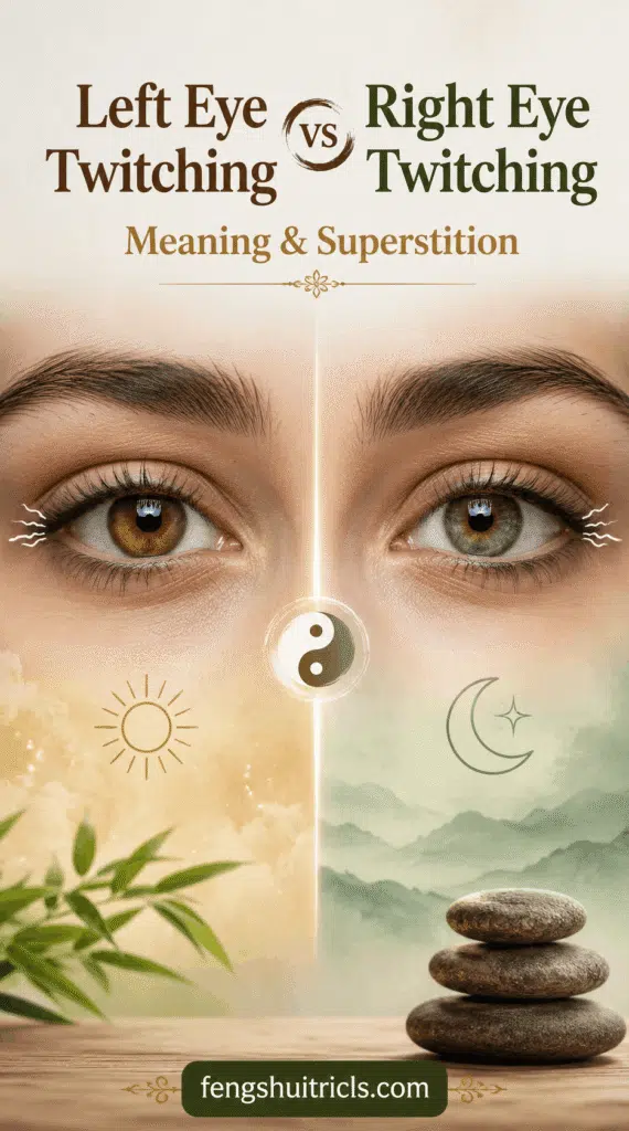 Eye Twitching Meaning in Astrology, Superstition and Folklore