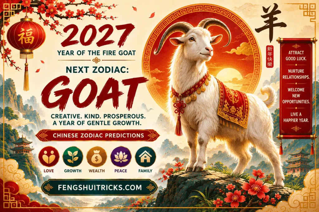 Goat Chinese Zodiac 2027 Predictions