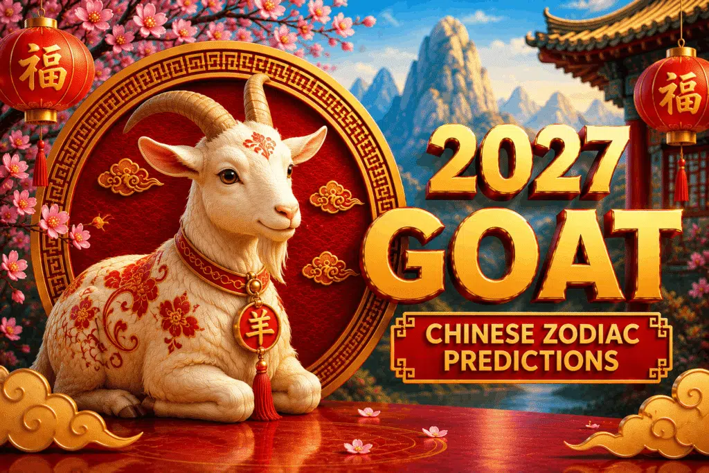 Goat Chinese Zodiac 2027 Predictions
